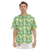 Banana Leave Palm Tree Print Pattern Men's Short Sleeve Shirts-grizzshop