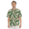 Banana Leaves Tropical Print Pattern Men's Short Sleeve Shirts-grizzshop