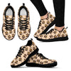Load image into Gallery viewer, Banana Monkey Print Pattern Black Sneaker Shoes For Men Women-grizzshop