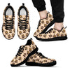 Load image into Gallery viewer, Banana Monkey Print Pattern Black Sneaker Shoes For Men Women-grizzshop