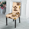 Banana Monkey Print Pattern Chair Cover-grizzshop