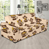 Banana Monkey Print Pattern Sofa Covers-grizzshop