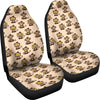 Load image into Gallery viewer, Banana Monkey Print Pattern Universal Fit Car Seat Cover-grizzshop