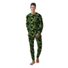 Banana Palm Leaf Print Pattern Men's Pajamas-grizzshop