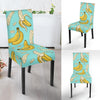 Banana Pattern Print Chair Cover-grizzshop