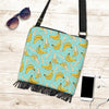 Banana Pattern Print Crossbody Bags-grizzshop