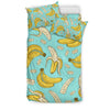 Banana Pattern Print Duvet Cover Bedding Set-grizzshop