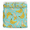 Banana Pattern Print Duvet Cover Bedding Set-grizzshop