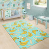 Banana Pattern Print Floor Mat-grizzshop