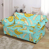 Banana Pattern Print Loveseat Cover-grizzshop