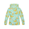 Banana Pattern Print Men Pullover Hoodie-grizzshop