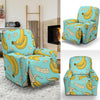 Banana Pattern Print Recliner Cover-grizzshop