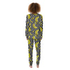 Banana Zigzag Print Pattern Women's Pajamas-grizzshop