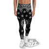 Bandana Black Paisley Print Men's Leggings-grizzshop