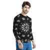 Bandana Black Paisley Print Men's Sweatshirt-grizzshop