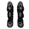 Bandana Black Paisley Print Muay Thai Shin Guards-grizzshop