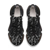 Bandana Black Paisley Print Pattern Black Gym Shoes-grizzshop