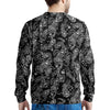 Bandana Black Paisley Print Pattern Men's Sweatshirt-grizzshop