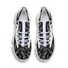 Bandana Black Paisley Print Pattern White Gym Shoes-grizzshop