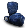 Bandana Blue Paisley Print Boxing Gloves-grizzshop