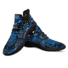 Bandana Blue Paisley Print Pattern Black Athletic Shoes-grizzshop