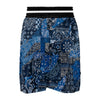 Bandana Blue Paisley Print Pattern Boxing Shorts-grizzshop