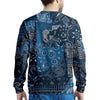 Bandana Blue Paisley Print Pattern Men's Sweatshirt-grizzshop