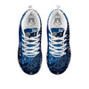 Bandana Blue Paisley Print Pattern White Sneaker-grizzshop