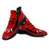 Bandana Red Hannya Demon Print Black Athletic Shoes-grizzshop