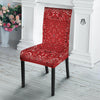 Bandana Red Paisley Print Pattern Dining Chair Slipcover-grizzshop