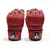 Bandana Red Paisley Print Pattern MMA Gloves-grizzshop