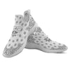 Bandana White And Black Print White Athletic Shoes-grizzshop