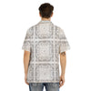 Bandana White Paisley Print Pattern Men's Hawaiian Shirt-grizzshop