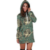 Barbarian Warrior Viking Norse Hoodie Dress-grizzshop