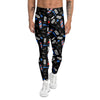 Barber Equipment Print Pattern Men's Leggings-grizzshop