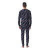 Barber Pole Print Pattern Men's Pajamas-grizzshop