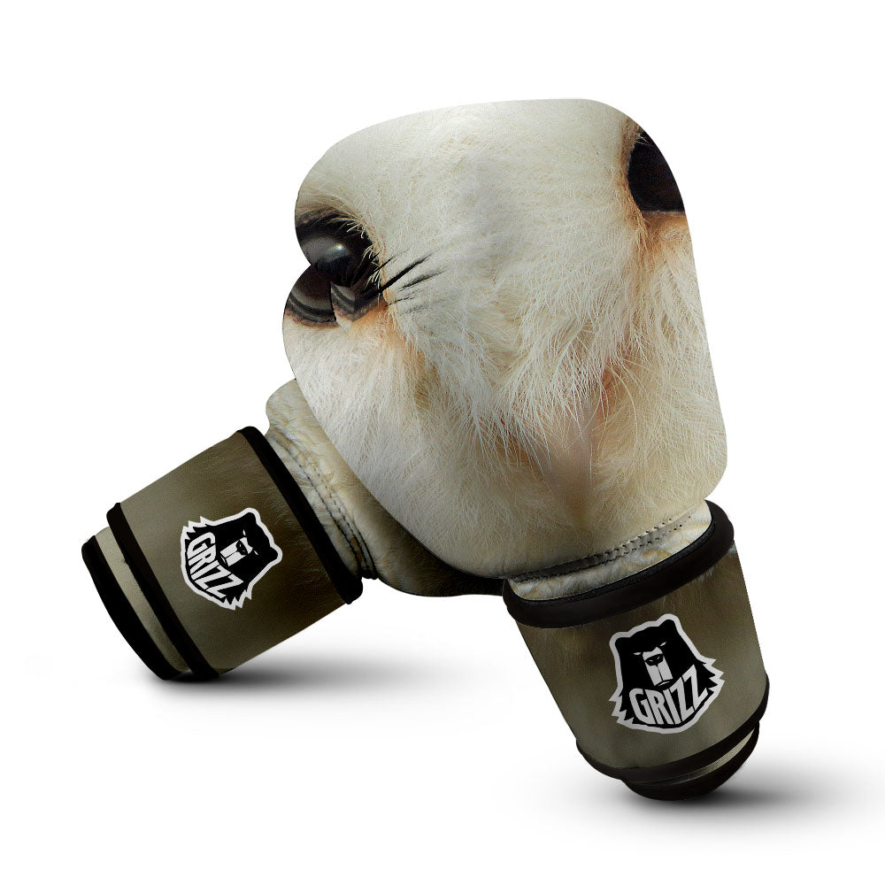 Barn Owl Print Boxing Gloves-grizzshop