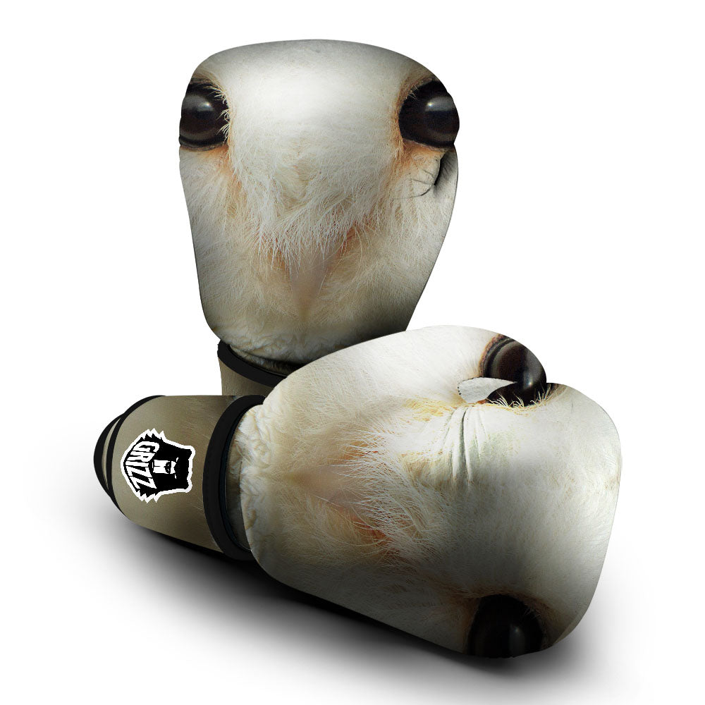 Barn Owl Print Boxing Gloves-grizzshop