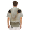 Barn Owl Print Men's Short Sleeve Shirts-grizzshop