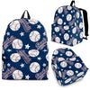 Baseball League Print Pattern Backpack-grizzshop