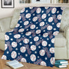 Baseball League Print Pattern Blanket-grizzshop