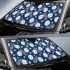 Baseball League Print Pattern Car Sun Shade-grizzshop