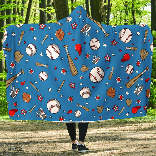 Hooded 2025 baseball blanket