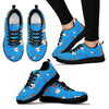 Baseball Pattern Print Sneaker Shoes For Men Women-grizzshop