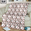 Baseball Print Pattern Blanket-grizzshop