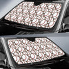 Baseball Print Pattern Car Sun Shade-grizzshop
