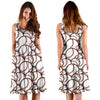 Baseball Print Pattern Dress-grizzshop