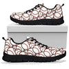 Baseball Print Pattern Sneaker Shoes For Men Women-grizzshop