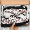 Baseball Print Pattern Sneaker Shoes For Men Women-grizzshop