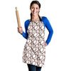 Baseball Print Pattern Women's Apron-grizzshop